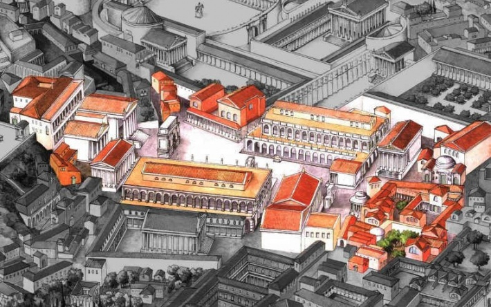 A Forum Romanumon megnyitják egy ókori villa épségben megmaradt termeit