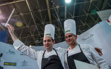 Pohner Ádám nyerte a Bocuse d'Or magyar döntőjét