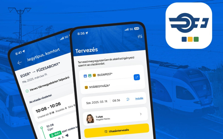 Vitézy Dávid: megújul a MÁV+ app